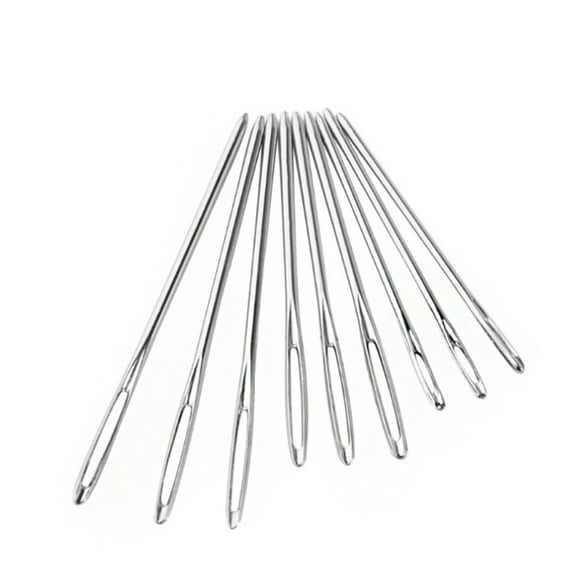 Large Eye Needle Big Hole Needle Fabric White Needles Knitting Hat Needle Sewing Needles