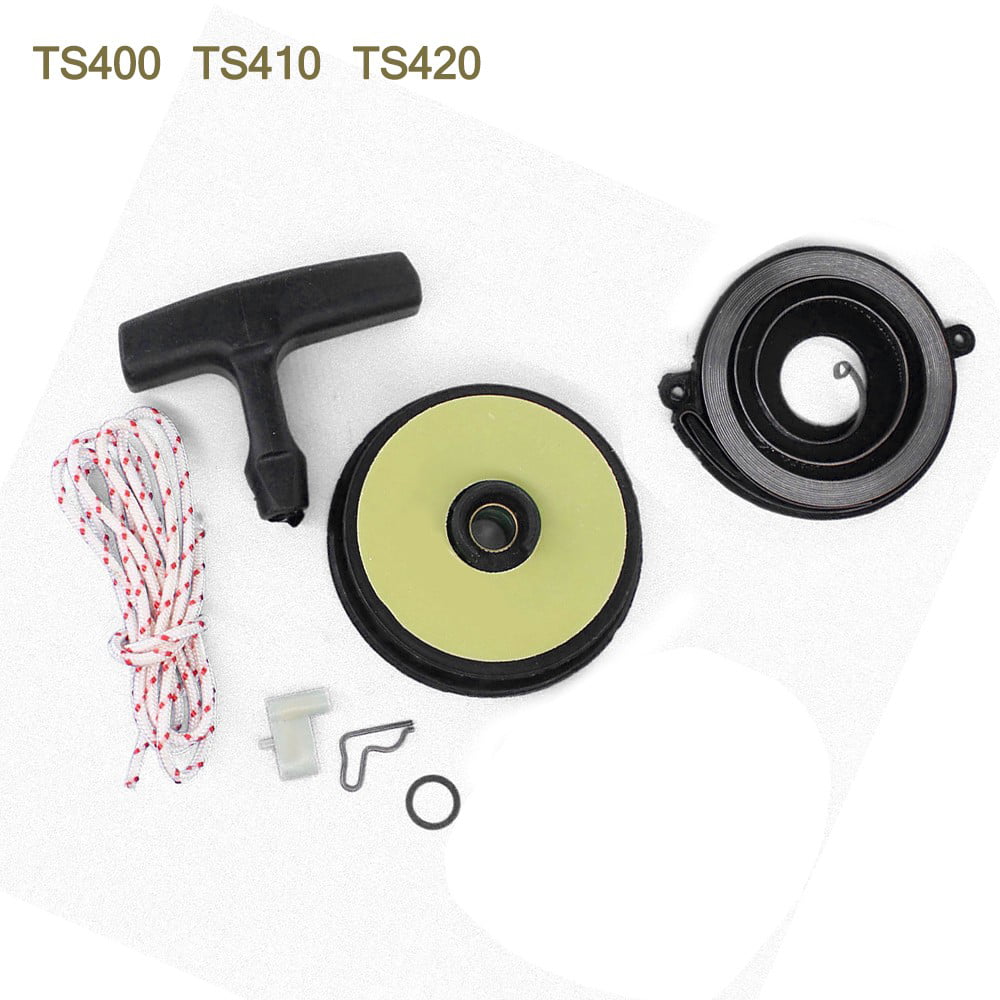 Recoil Starter Repair Kit W/Handle Rope For Stihl Cut Off Saw TS400/TS410/TS420/ 