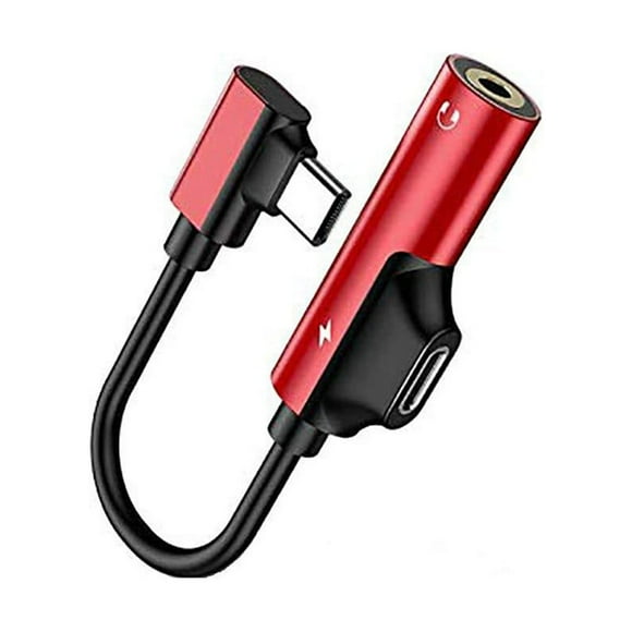 EGNMCR Type C to 3.5mm Headphone Jack Adapter cable Converter With Charger option adapter Converter