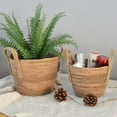 thumbnail image 1 of Woven Handheld Flower Baskets Rattan Plant Pots Plant Pots Storage Baskets Home Decoration Flower Baskets A, 1 of 7