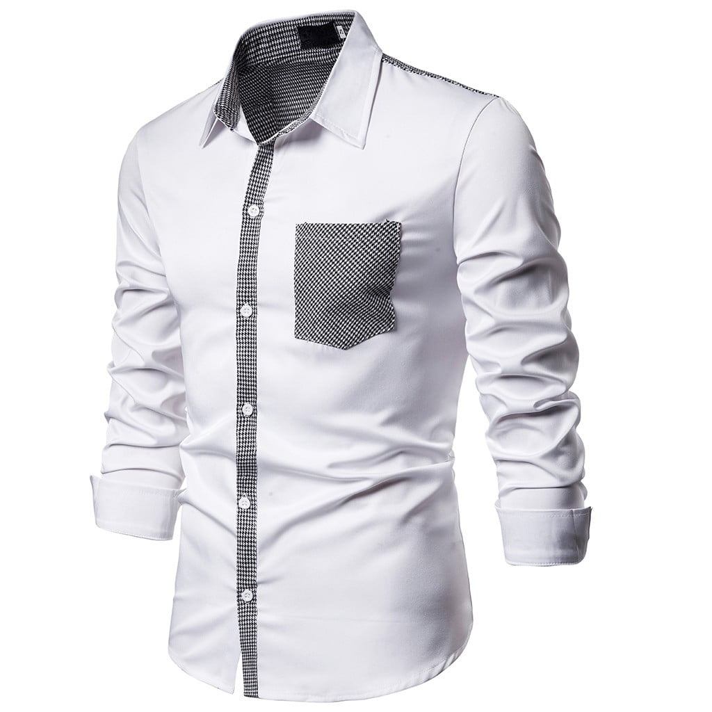 slim fit school shirts long sleeve