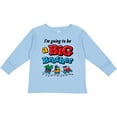 thumbnail image 3 of Inktastic Choo Choo Future Big Brother Boys Long Sleeve Toddler T-Shirt, 3 of 5