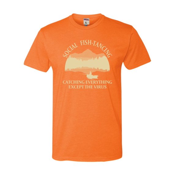 Adult Social Fish-tancing Deluxe T-Shirt
