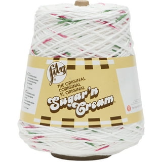 Lily Sugar'n Cream Cone 4 Medium Cotton Yarn, Potpourri 14oz/400g, 706 Yards