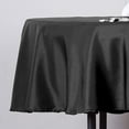thumbnail image 2 of BalsaCircle 10 Pieces 70" Black Round Polyester Tablecloths Fabric Table Cover Linens, 2 of 8