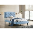 thumbnail image 3 of Home Furniture Deb Blue Adjustable Twin Panel Bed, 3 of 3