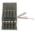 thumbnail image 1 of Bolsa de especias portátil Bolsa de almacenamiento de condimentos de lona multiusos con 9 frascos de especias para viajes de camping al aire libre OD verde, 1 of 10