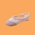 thumbnail image 5 of Wowcloth Women's Dance Shoes - Lace-Up Soft Sole Ballet Flats with Canvas Upper for Practice & Exercise, Available in Large Sizes, Autumn Winter Style, 5 of 6