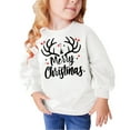 thumbnail image 2 of Wancir Toddler Baby Girl Boy Easter Outfit Bunny Print Sweatshirt Crewneck Shirt Onesie Toddler Easter Clothes 2-10 Years, 2 of 4