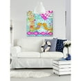 thumbnail image 4 of Marmont Hill "Two Orange Birds" by Jill Lambert Painting Print on Wrapped Canvas, 4 of 5