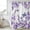 MediumPurple, variant on Purple Flowers Shower Curtain, Waterproof Shower Curtains for Bathroom, Butterfly Spring Floral Watercolor Farmhouse Washable Fabric Bathtub Curtain Set Bath Decor with 12 Hooks Extra Long 72"x96"
