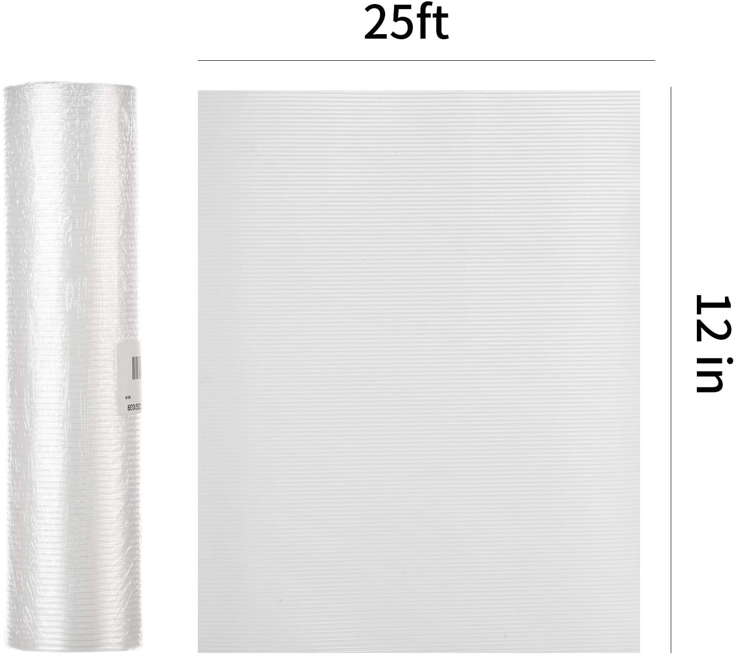 FEXIA Shelf Liners for Kitchen Cabinets, 12 Inch X 25 FT(300 Inch