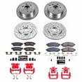 thumbnail image 2 of PowerStop Front and Rear Z23 Evolution Sport Brake Pad and Rotor Kit with Red Powder Coated Calipers Fits: NISSAN Select Models KC8357, 2 of 3