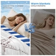 thumbnail image 2 of Coastal Blue Cooling Blanket,Lightweight Breathable Summer Throw Blanket with Double Sided Cold Effect,Ocean Nautical Lighthouse Starfish Anchor Picnic Blankets Bed Sheet for Hot Sleepers 40"x60", 2 of 8