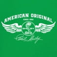 thumbnail image 3 of American Original Shelby Since 1962 Women's V-Neck T-shirt Cobra Wings Classic Muscle Car GT500 Mustang Powered by Ford Tee, 3 of 7