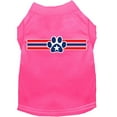 thumbnail image 3 of Pet Dog  Cat Shirt Screen Printed, "Patriotic Star Paw Print", 3 of 10