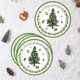 thumbnail image 4 of Platos de papel para árbol de Navidad, vajilla para fiesta de invierno, vajilla para fiesta de cumpleaños, 4 of 6