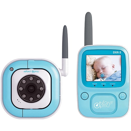 Infant Optics DXR-5 Portable Video Baby Monitor Camera & Chargers Night Vision 