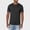 Black, variant on Mens Crew Neck T-Shirts Short Sleeve UPF 50+ Lightweight Moisture Wicking Casual Basic Tee Shirts Big and Tall Size M-5XL Yellow