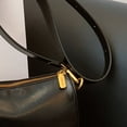 thumbnail image 3 of Bolso Bandolera para Mujer Bolso Hombro Versátil Cuero PU Bolso (negro), 3 of 6