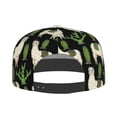 thumbnail image 5 of Flat Bill Trucker Hats for Women Men - Alpaca Cute llamas cactus funny Adjustable Flat Baseball Cap Snapback Hats Dad Hats for Men, 5 of 7
