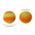 thumbnail image 2 of 8.5 Inch Gradient Rainbow Playground Ball for Kids Soft PVC Bouncy Kick Ball for Backyard Park and Beach Outdoor Fun, 2 of 8