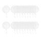 thumbnail image 5 of 20 Piezas Globos Bobo Transparentes de Helio Rellenables Grandes para Celebración en la Piscina L 12 pulgadas Perfecl, 5 of 8