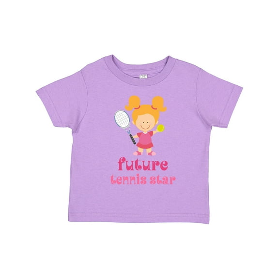 Inktastic Future Tennis Star Girl Girls Toddler T-Shirt
