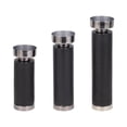 thumbnail image 6 of Stylish Modern Taper Candle Holders for Home Decor- Decorative Candle Stick Holder Perfect for Mantel, Console Table, or Table Centerpiece - Elegant Table Decor and Home Accent - Set of 3, 12", Black, 6 of 12