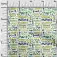 thumbnail image 2 of oneOone Cotton Poplin Light Green Fabric Text Fabric For Sewing Printed Craft Fabric By The Yard 56 Inch Wide, 2 of 6