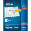 "Avery(R) Shipping Labels with TrueBlock(R) Technology for Laser Printers 5168, 3-1/2"" x 5"", Box of 400"