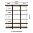thumbnail image 3 of Estante Multifuncional Librería Modular Madesa 177cm MN, 3 of 5