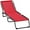 Wine Red, variant on Outsunny Adjustable Reclining Beach Chair with Pillow - Set of 1, Dark Blue