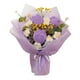 thumbnail image 3 of Ramo de flores de ganchillo, flores de punto, centro de mesa, flores falsas, flores artificiales Violeta, 3 of 9