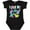 AB-Black, variant on I Love My Dad 80s Retro Style Boys or Girls Baby Bodysuit