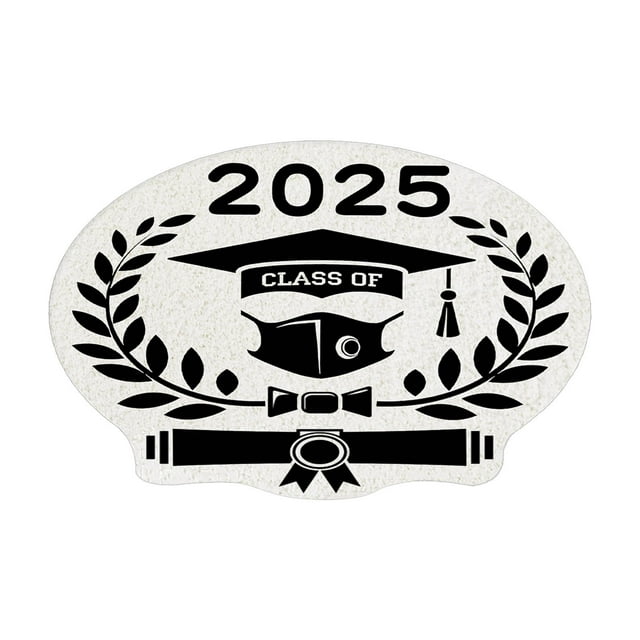 Hearth & Gear Graduation Season Front Door Mat 2025 Welcome Mat For Front Door With Non Backing Easy To Clean Entry Mats For Indoor Outdoor Porch Home Washable Rug Fuzzy Carpet for Living Room