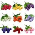 thumbnail image 4 of 1 Bunch Wedding Artificial Silk Hydrangea Posy Flower Bouquet Home Party Decor, 4 of 4