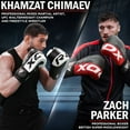 thumbnail image 4 of RDX Boxing Gloves Maya Hide Leather, Muay Thai Kickboxing MMA Sparring Training, Advanced TAKKA Closure, Max-Shock Padding, Punch Bags Speed Ball Focus Pads Workout, Men Women 10 12 14 16oz, 4 of 7