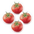 thumbnail image 2 of IAUYY Set of 6 Round Placemats for Dining Tables Heat-Resistant and Wear-Resistant DIY Printing Design Table Placemats，Applicable for Christmas Tomato Details, 2 of 7
