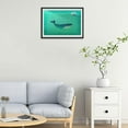 thumbnail image 6 of FREEAMG Whale Watercolor 1000 Piece Jigsaw Puzzle, Wall Artwork Puzzle Games for Adults Teens 29.5" L X 19.7" W, 6 of 7