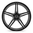 thumbnail image 2 of Asanti Black Aluminum Rim ABL-22 ALPHA 5 22X9in Gloss Black Milled Finish, ABL22-22905232BK, 2 of 2