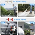 thumbnail image 2 of Mosiee 5000 Psi Dual Pressure Washer Nozzle Efficient Quick Connect For Versatile, 2 of 9