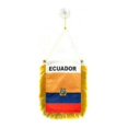 thumbnail image 1 of Banderín ecuatoriano Mini Banner AZ FLAG de 15 x 10 cm con ventosa, 1 of 1