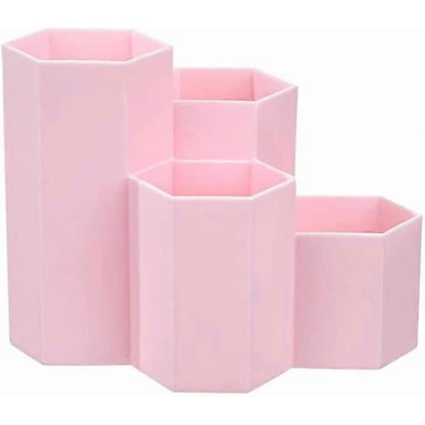 Hexagonal Pen Holder, Plastic Hexagonal Pen Holder, Multifunctional Hexagonal Pen Holder, Pencil Organizer, Store Makeup Brushes, Paintbrushes, Pens