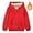Red, variant on Kids Boys Girls Sherpa Lined Zip Up Hoodie Jacket Fleece Lined Warm Winter Coat for Toddler Children Ages 1-12 Years
