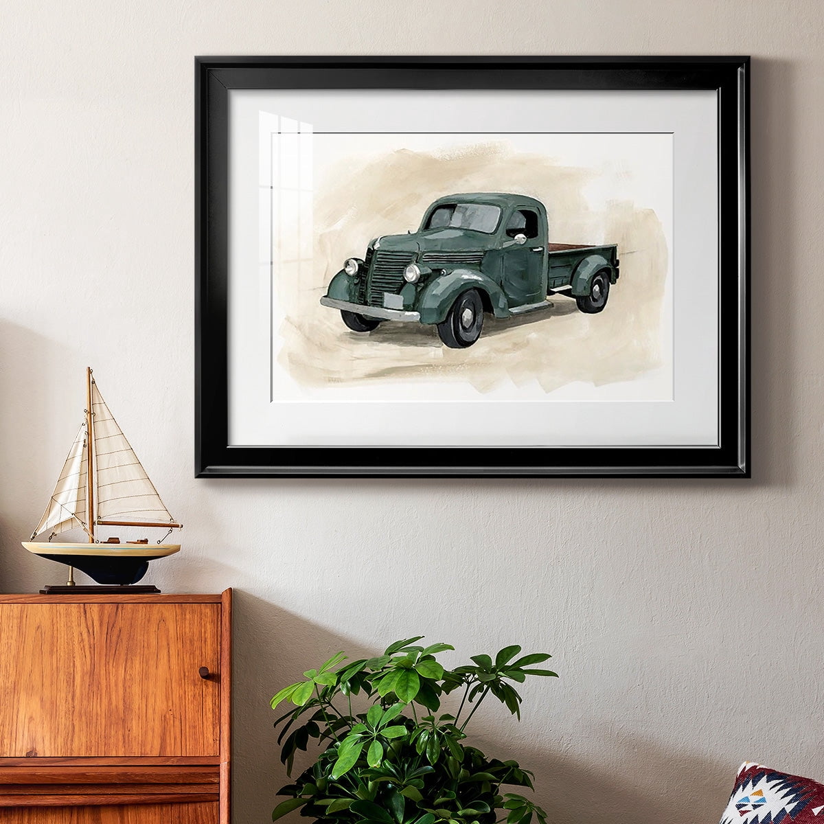 Pickup II Premium Framed Print - Ready to Hang