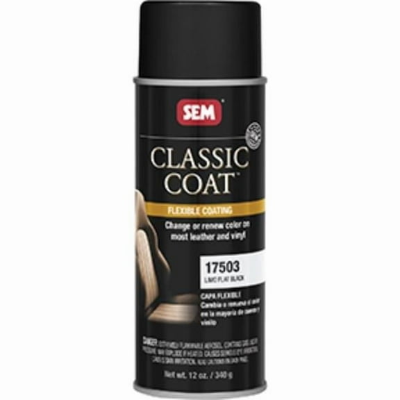 SEM Products SEM-17503 Classic Coat Interior Paint, Flat Black