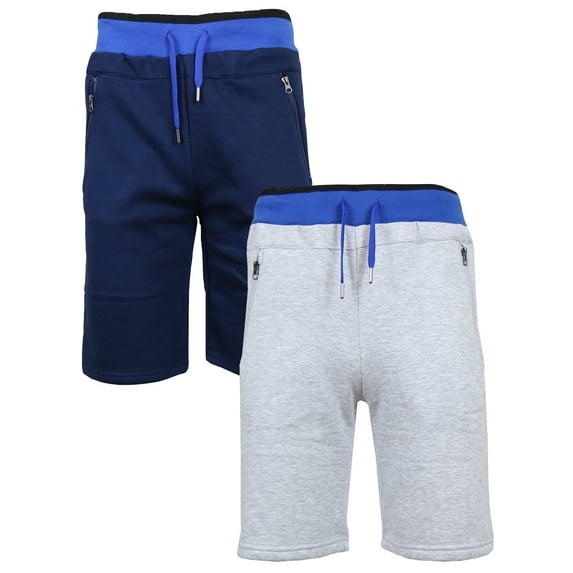 Women's Loose-Fit Fleece Bermuda Lounge Shorts (2-Pack)