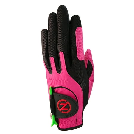 Zero Friction Junior Golf Glove, Left Hand, One Size, Pink