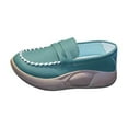 thumbnail image 4 of Chaussures Décontractées pour Femmes Confortables à Enfiler Mode Chaussures Souples pour Intérieur Extérieur Marche Vert 36, 4 of 8